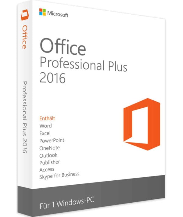 Office 2016 Professional Plus – Lifetime Retail License Key