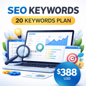 SEO Keywords – 20 Keywords Plan