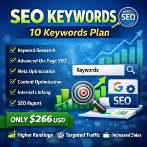 SEO Keywords – 10 Keywords Plan