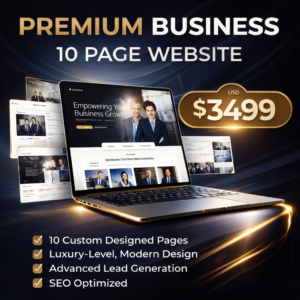 Premium Business 10 Page Website